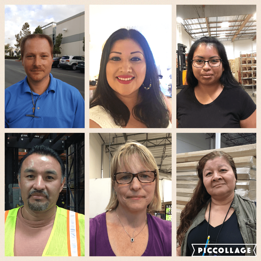 Employees of the Month - AMS Fulfillment