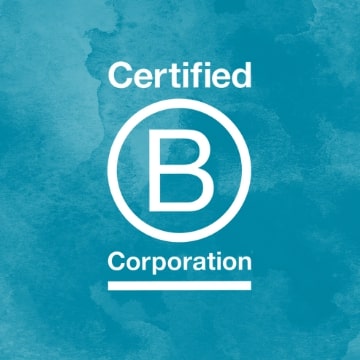 B Corporation logo - AMS Fulfillment