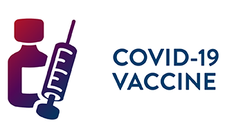 COVID vaccine logo - AMS Fulfillment