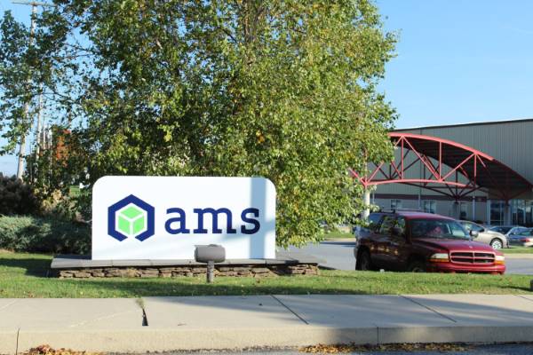 AMS Fulfillment, New Holland, PA location, seen from outside