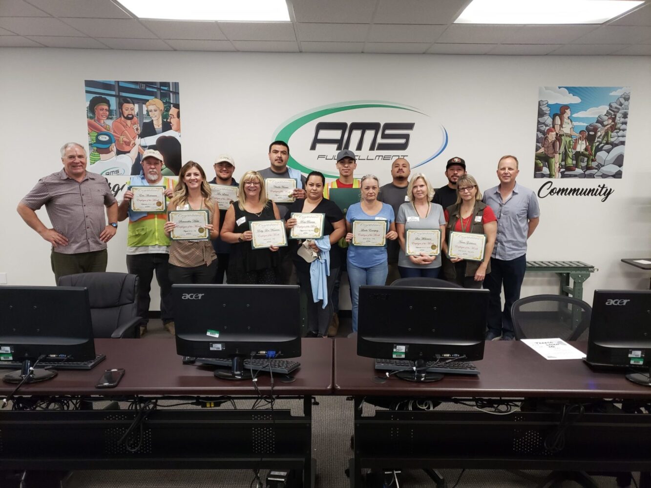 3rd Quarter Employee of the Month Luncheon | AMS Fulfillment