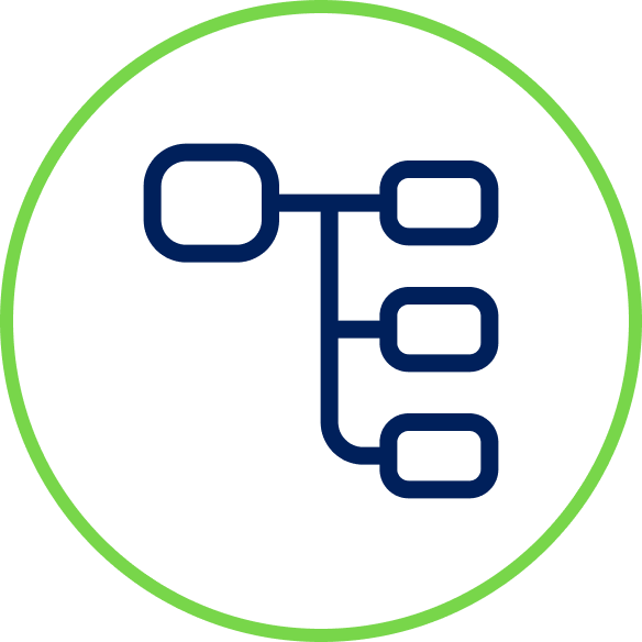 Automated Data Flow icon